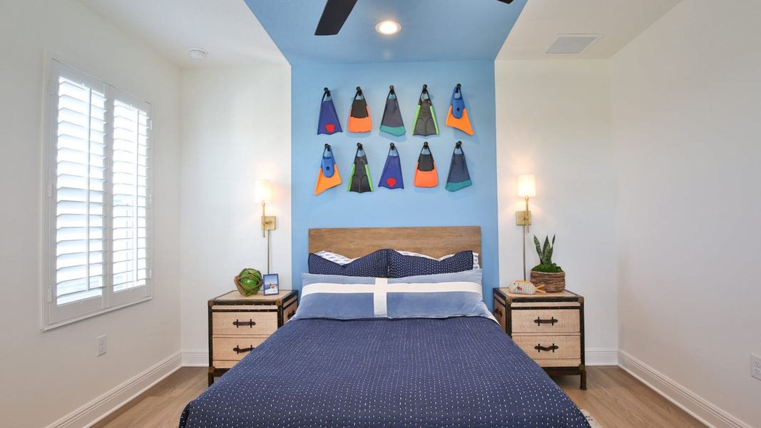Furnished interior view inside a new home in Palm Grove, Lakewood Ranch (Image 12).