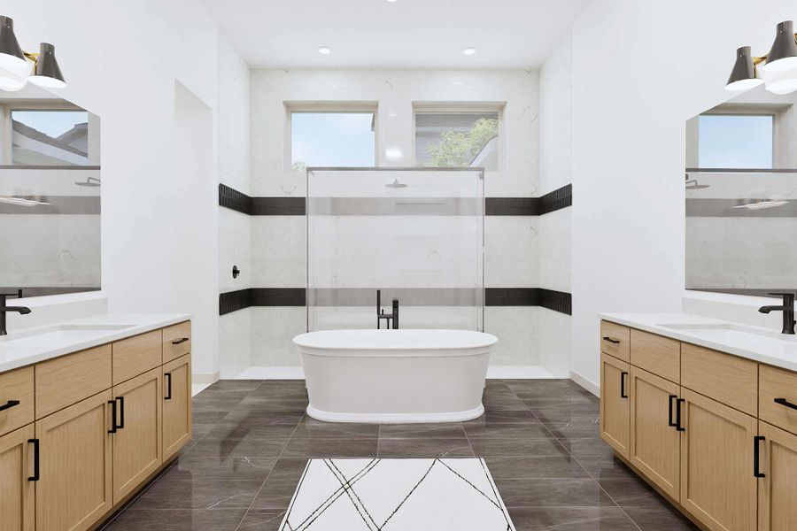 The Braywood - Owner's Bath The Braywood - Owner's Bath