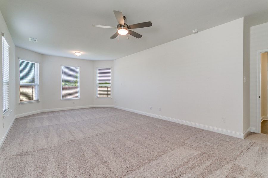 Spacious, unfurnished interior of a new home in The Preserve Estates, Justin (Image 16). Spacious, unfurnished interior of a new home in The Preserve Estates, Justin (Image 16).