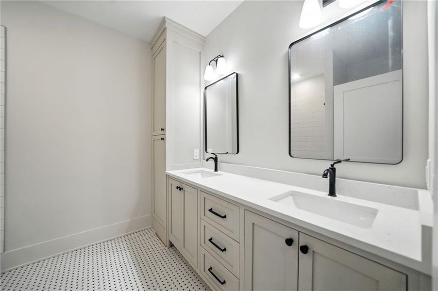 Furnished interior view inside a new home in , Canton (Image 52).