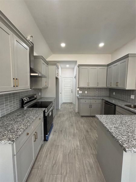 Furnished interior view inside a new home in , La Porte (Image 5).