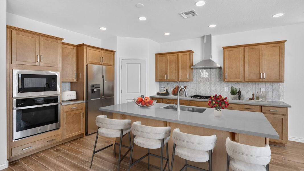 Furnished interior view inside a new home in Allen Ranches, Litchfield Park (Image 3).