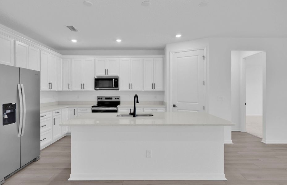 Furnished interior view inside a new home in Hyland Trail, Green Cove Springs (Image 4).