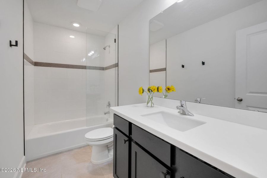 Furnished interior view inside a new home in , St. Augustine (Image 15).