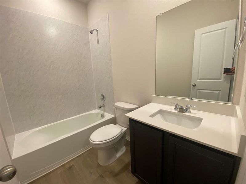 Furnished interior view inside a new home in Governor's Lots, Forney (Image 4).