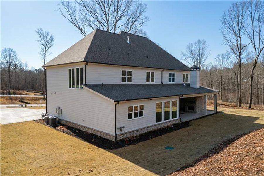 Exterior details and patio area of a home in , Pendergrass (Image 3).