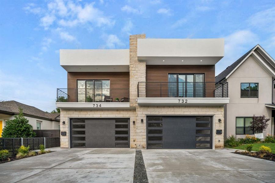 Front exterior of a new home in , Dallas, TX, highlighting curb appeal (Image 2). Front exterior of a new home in , Dallas, TX, highlighting curb appeal (Image 2).