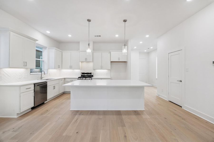 Furnished interior view inside a new home in , Houston (Image 5).