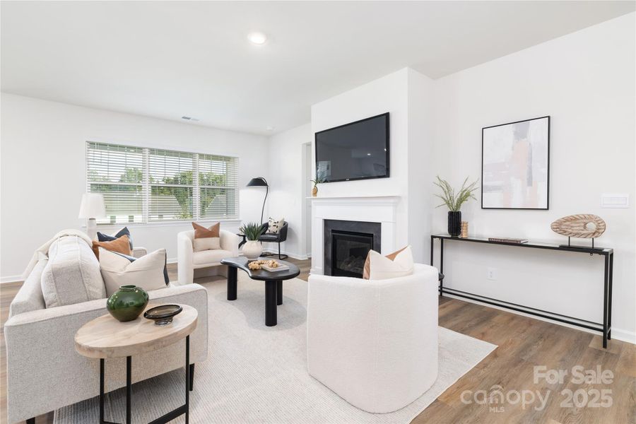 Furnished interior view inside a new home in Nolen Farm, Gastonia (Image 10). Furnished interior view inside a new home in Nolen Farm, Gastonia (Image 10).