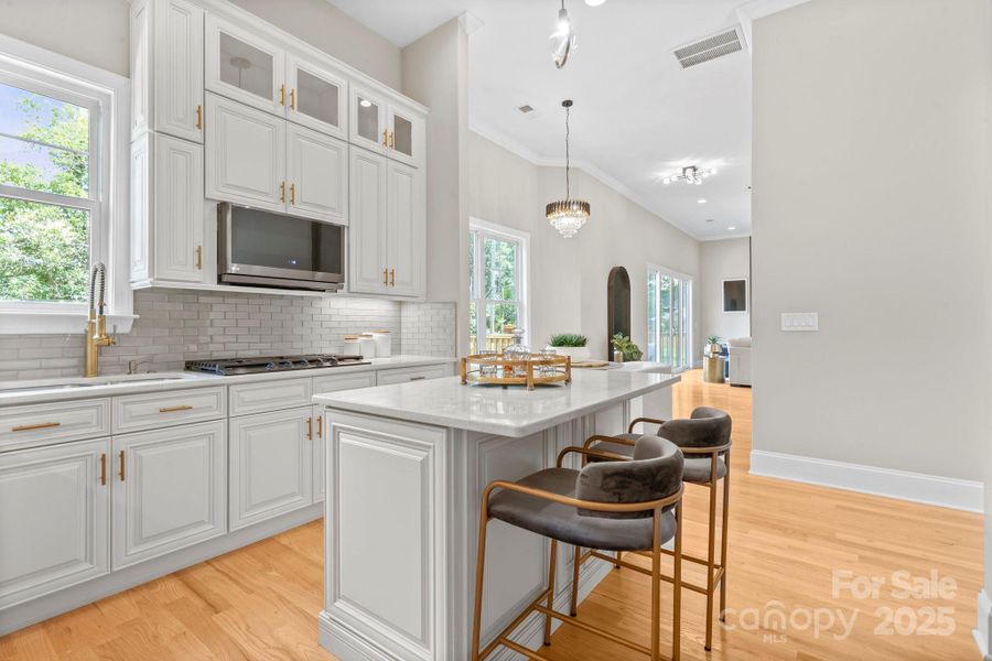 Furnished interior view inside a new home in , Charlotte (Image 14). Furnished interior view inside a new home in , Charlotte (Image 14).