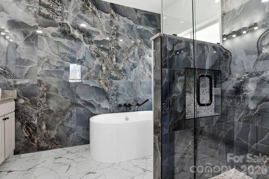 Furnished interior view inside a new home in , Hendersonville (Image 6).