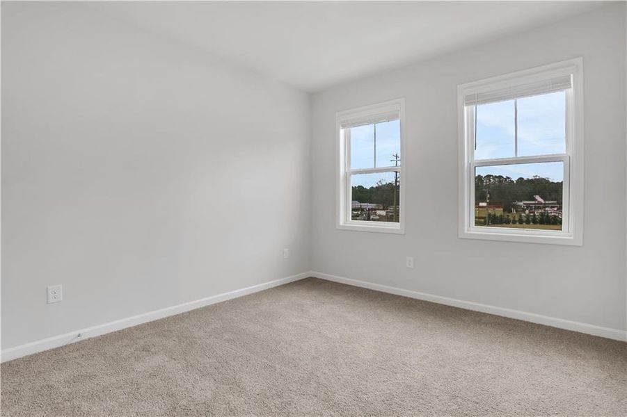 Spacious, unfurnished interior of a new home in Towne Village at Suwanee Dam, Sugar Hill (Image 40). Spacious, unfurnished interior of a new home in Towne Village at Suwanee Dam, Sugar Hill (Image 40).