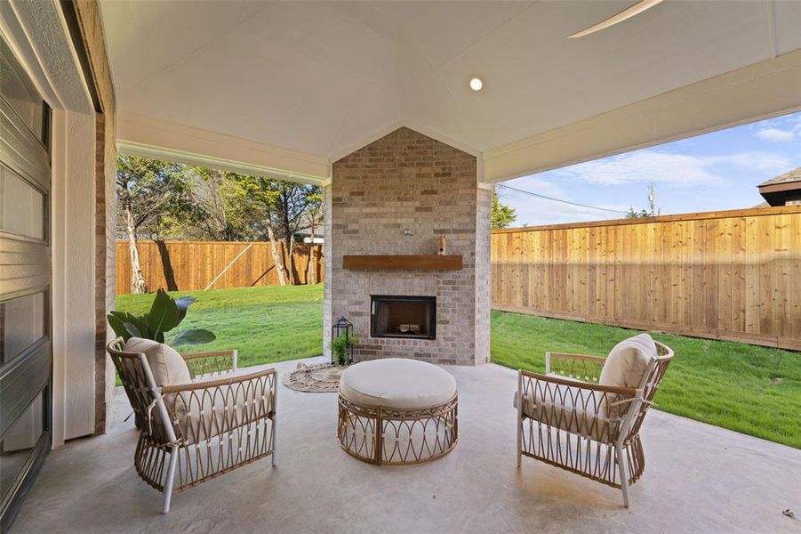 Exterior details and patio area of a home in , Glenn Heights (Image 29). Exterior details and patio area of a home in , Glenn Heights (Image 29).