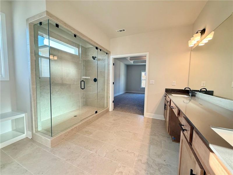 Furnished interior view inside a new home in Ponderosa Farms Reserve, Gainesville (Image 14).