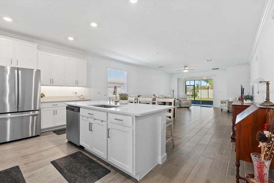 Furnished interior view inside a new home in Southshore Bay Active Adult: Active Adult Manors, Wimauma (Image 10).