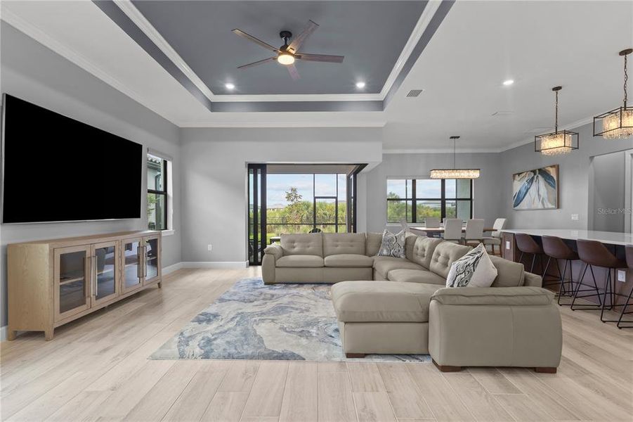 Furnished interior view inside a new home in , Nokomis (Image 14). Furnished interior view inside a new home in , Nokomis (Image 14).