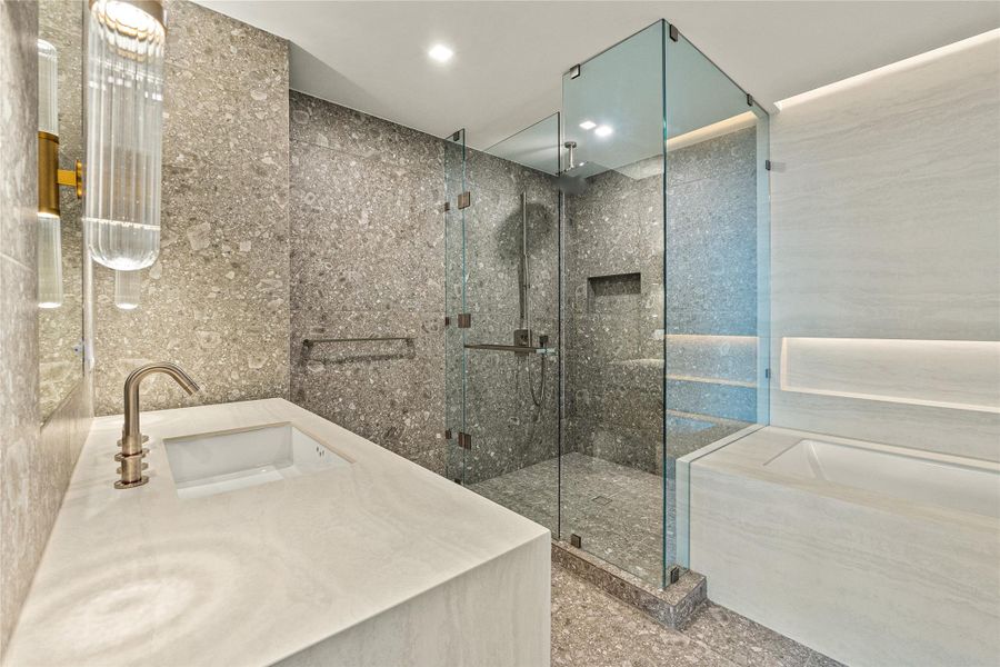 Furnished interior view inside a new home in , Pompano Beach (Image 7).