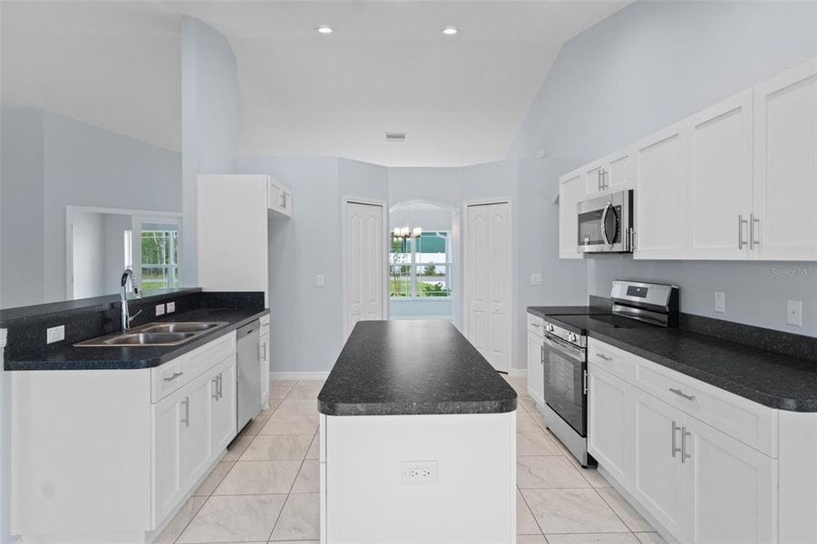 Furnished interior view inside a new home in , Weeki Wachee (Image 4).