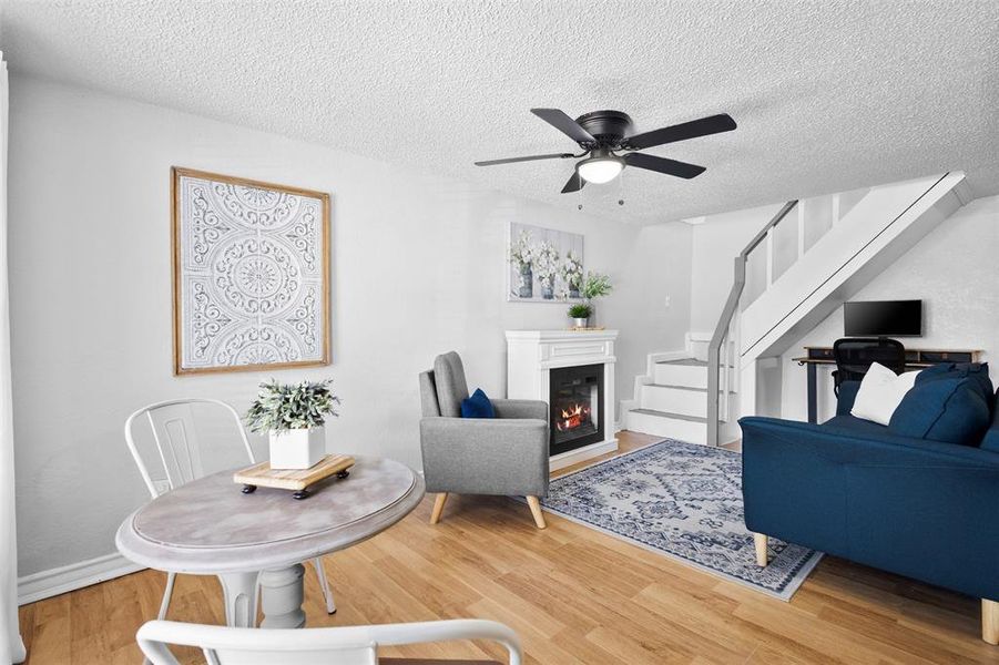 Furnished interior view inside a new home in , Weatherford (Image 5).