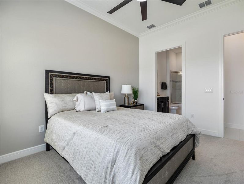 Furnished interior view inside a new home in , Ocala (Image 10).