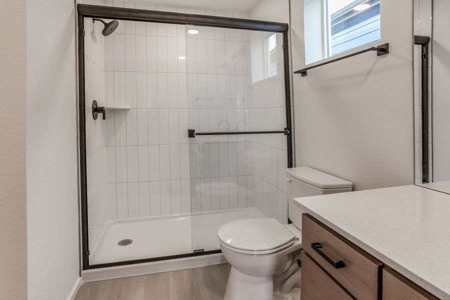 Furnished interior in a model home at Prairie Song Cottages in Windsor (Image 13). Furnished interior in a model home at Prairie Song Cottages in Windsor (Image 13).