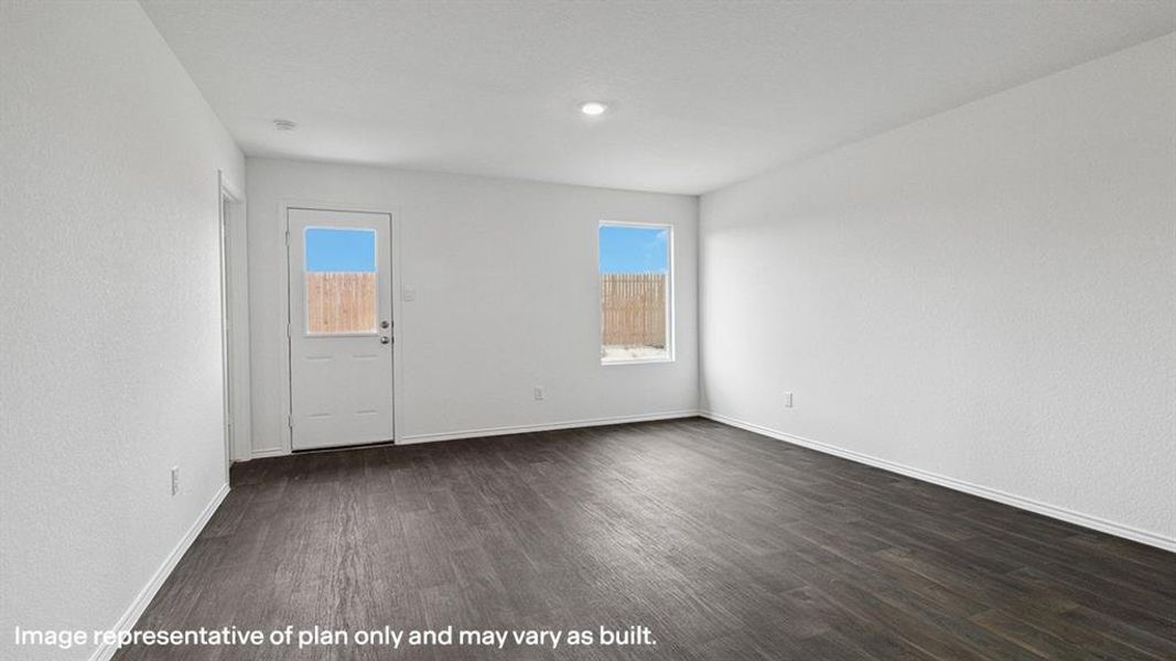 Spacious, unfurnished interior of a new home in Asher Oaks, Bonham (Image 16).
