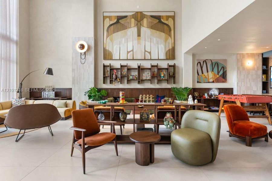Community amenities in Domus Brickell Park, Miami (Image 6).