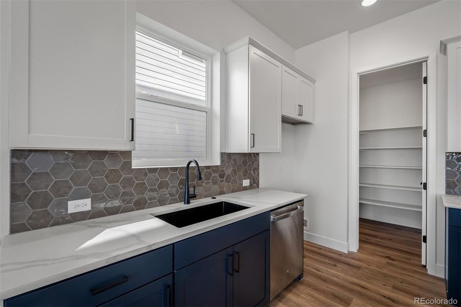 Furnished interior view inside a new home in Revel Crossing at Wolf Ranch - The Panorama Collection, Colorado Springs (Image 13).