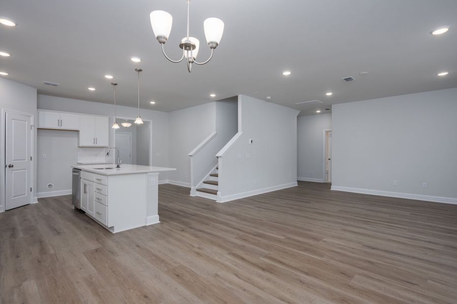 The Open gathering room makes the Hampton the perfect new home design to entertain guest. The Open gathering room makes the Hampton the perfect new home design to entertain guest.