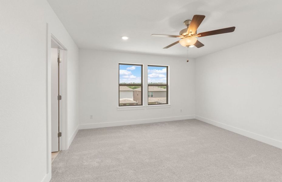 Spacious, unfurnished interior of a new home in Cameron Place, Austin (Image 15). Spacious, unfurnished interior of a new home in Cameron Place, Austin (Image 15).