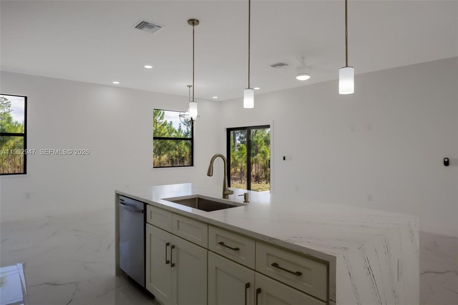 Furnished interior view inside a new home in , Lehigh Acres (Image 8).