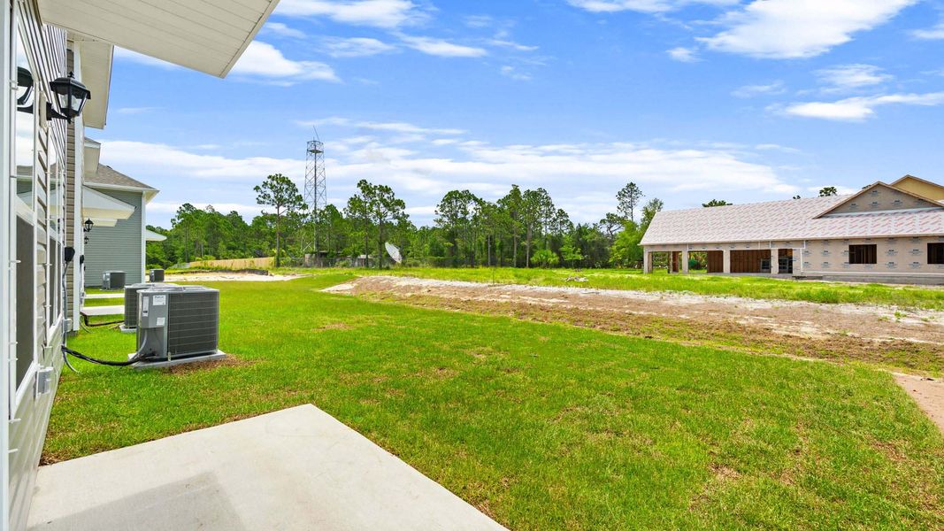 Exterior details and patio area of a home in Salt Pines, Port Saint Joe (Image 3).