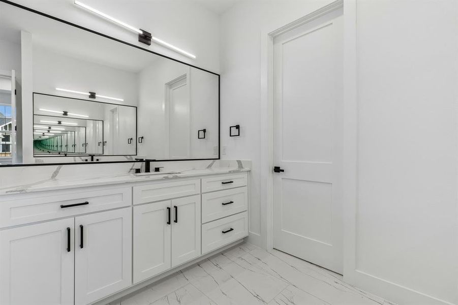 Furnished interior view inside a new home in , Argyle (Image 18).