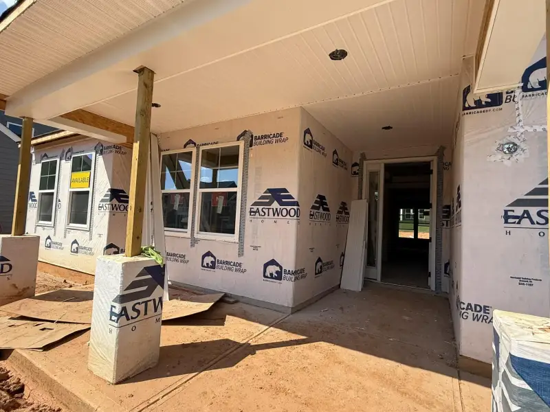 In-progress construction of a new home in Carrington, Stanley, NC (Image 4).