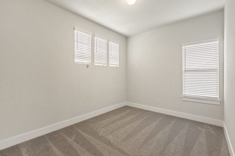 Representative unfurnished interior of a home built from the Greenbriar by Pacesetter Homes in Orchard Ridge, Liberty Hill (Image 20). Representative unfurnished interior of a home built from the Greenbriar by Pacesetter Homes in Orchard Ridge, Liberty Hill (Image 20).