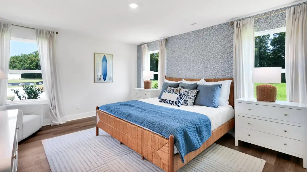 Furnished interior view inside a new home in Merchant Point, Jacksonville (Image 20).