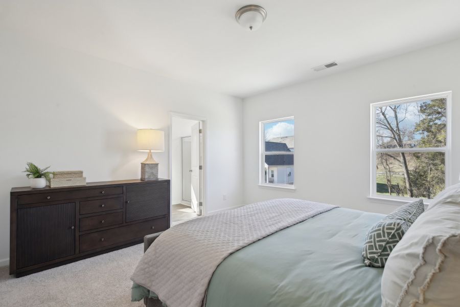 Furnished interior view inside a new home in Wilson Meadows, Clarksville (Image 33).