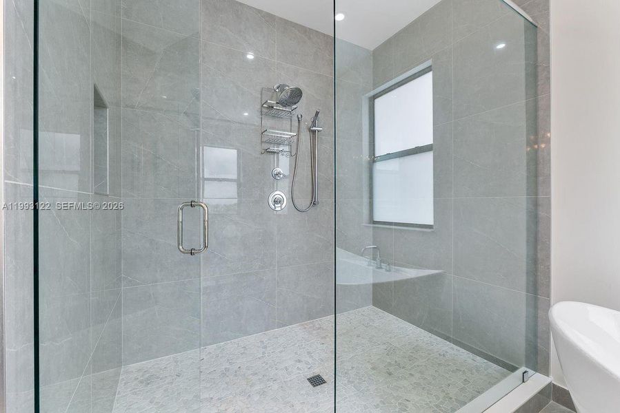 Furnished interior view inside a new home in Solana Bay at Avenir, Palm Beach Gardens (Image 51).