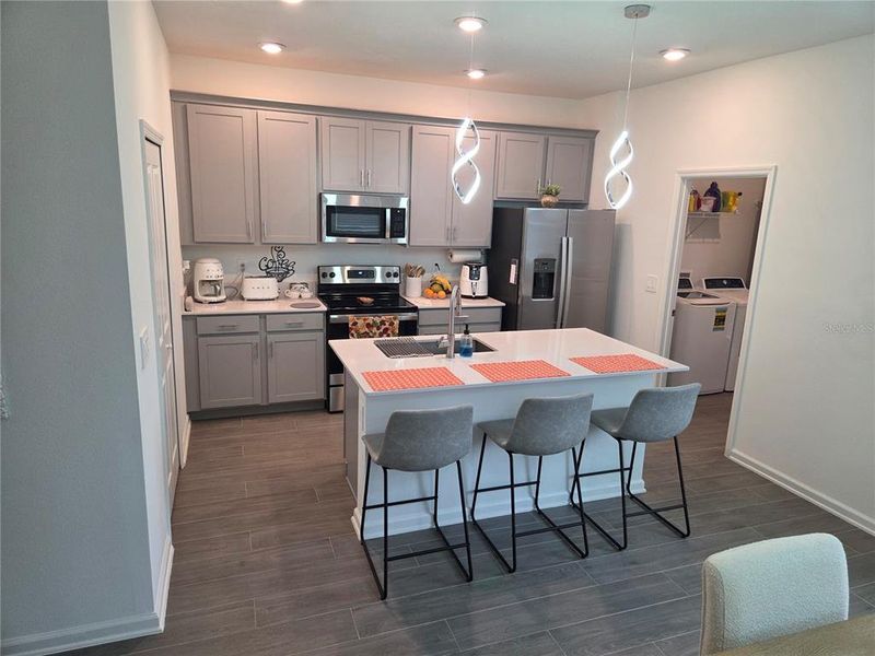 Furnished interior view inside a new home in , Kissimmee (Image 14).