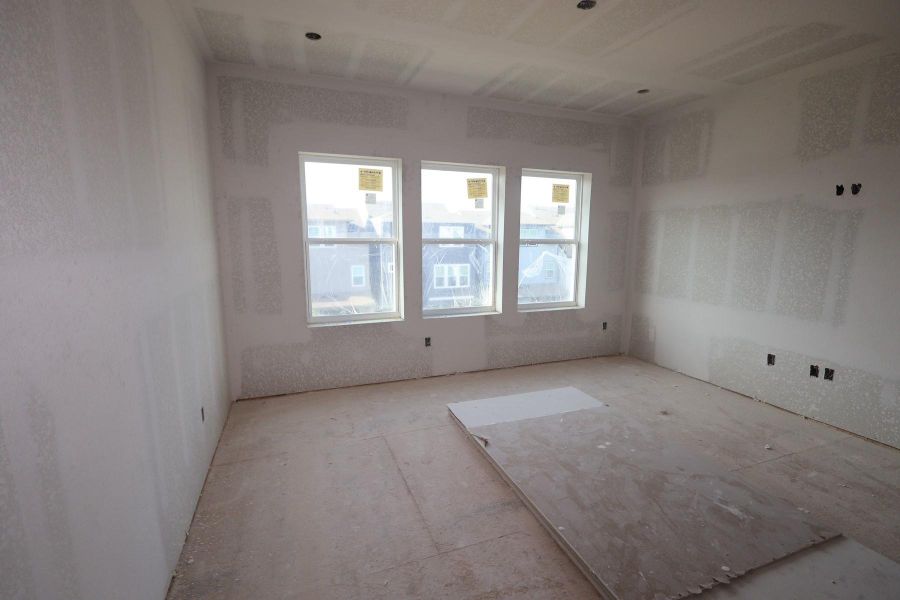 In-progress construction of a new home in Retreat at Oak Park, Houston, TX (Image 9).