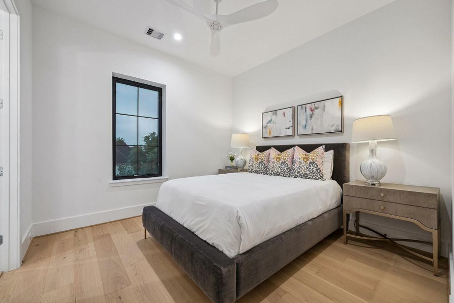 Generous Secondary Bedrooms with beautifully completed bathrooms.