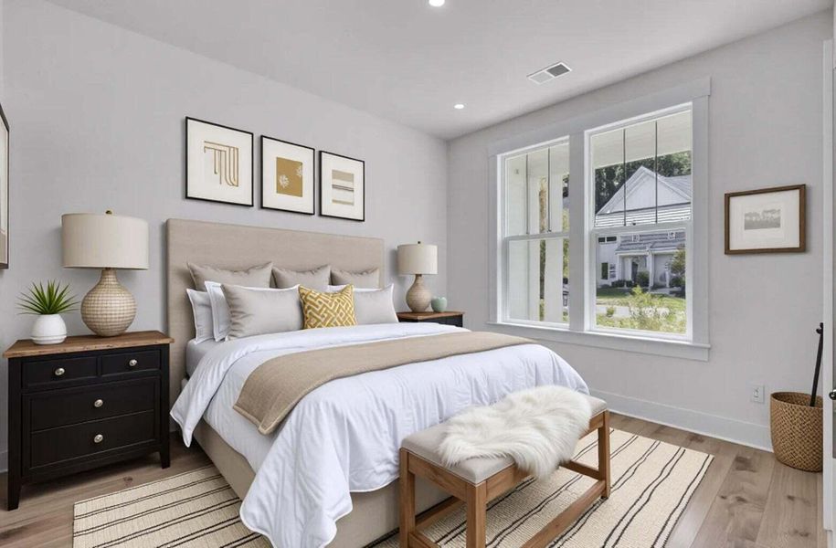 Furnished interior view inside a new home in Six Oaks, Summerville (Image 9).