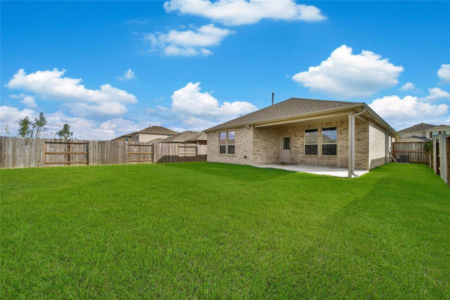 Exterior details and patio area of a home in , Cypress (Image 21).