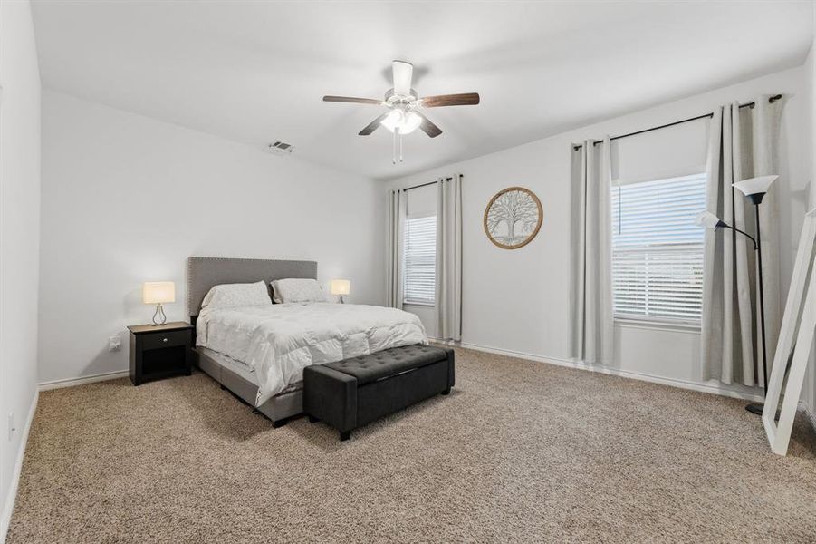 Furnished interior view inside a new home in Spiritas Ranch, Little Elm (Image 18). Furnished interior view inside a new home in Spiritas Ranch, Little Elm (Image 18).