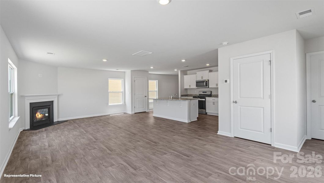 Spacious, unfurnished interior of a new home in The Hamptons at Hickory, Hickory (Image 25). Spacious, unfurnished interior of a new home in The Hamptons at Hickory, Hickory (Image 25).