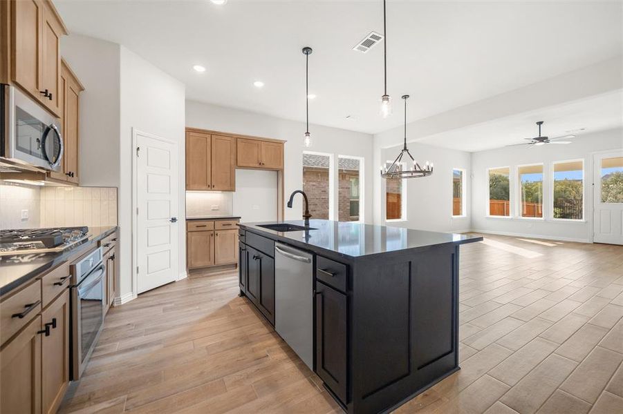 Furnished interior view inside a new home in Morningstar, Aledo (Image 9). Furnished interior view inside a new home in Morningstar, Aledo (Image 9).