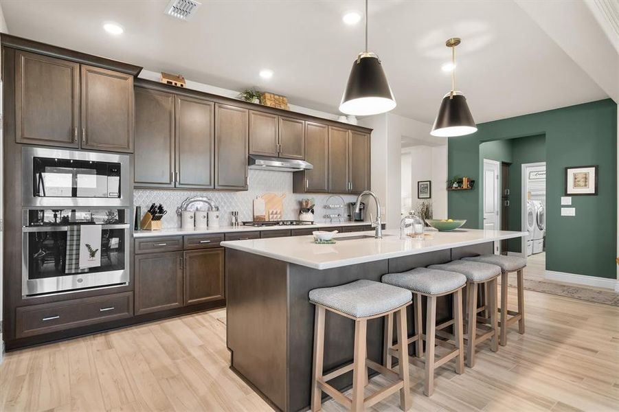 Furnished interior view inside a new home in Robson Ranch Texas, Denton (Image 7).
