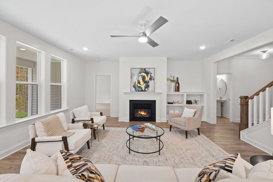 Representative furnished interior of a home built from the The Bradley by RobuckHomes in Baylee Ridge, Selma (Image 107). Representative furnished interior of a home built from the The Bradley by RobuckHomes in Baylee Ridge, Selma (Image 107).