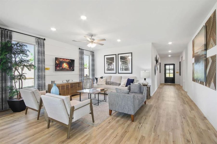 Emory II example of family room