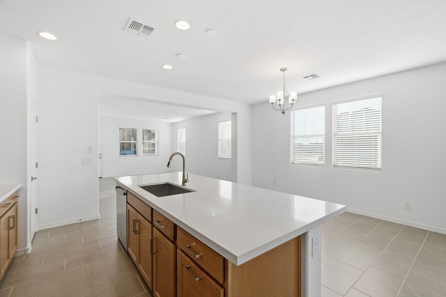 Furnished interior view inside a new home in Parkside, Avondale (Image 9).